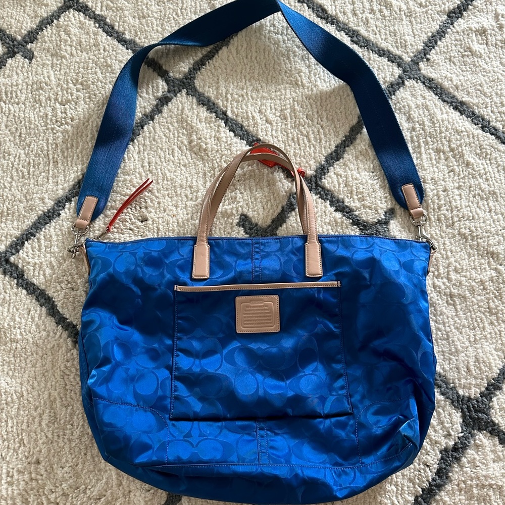 Coach weekender signature tote
